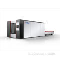 Plateforme de commutation 1500W DFCD3015 Machine de coupe laser